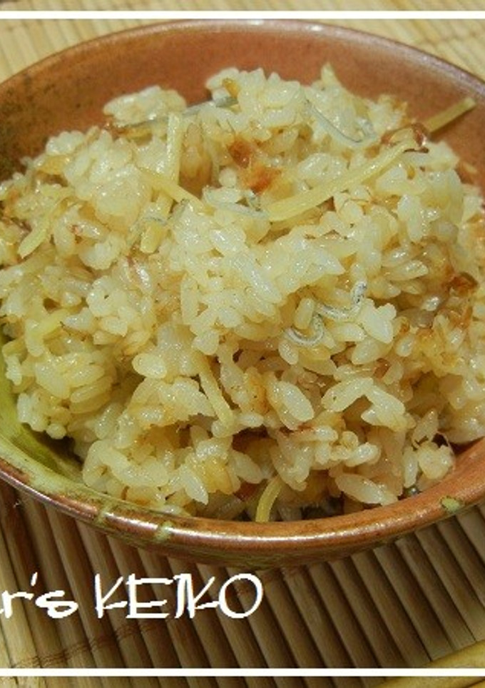 【農家のレシピ】新生姜の炊き込み混ぜご飯-レシピのメイン写真