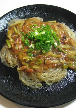 春雨のセロリ蝦絲風-レシピのメイン写真