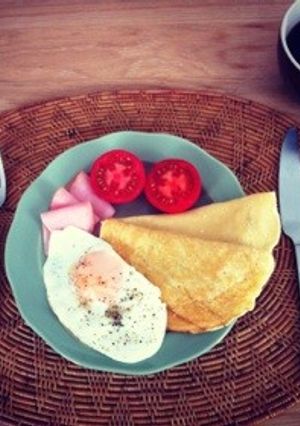 パンケーキ-レシピのメイン写真