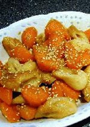竹輪と人参の炒め煮-レシピのメイン写真