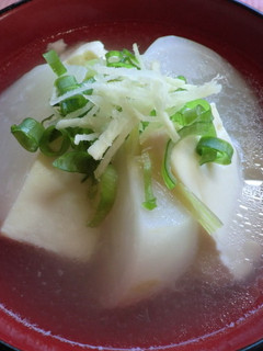 かぶと豆腐のスープ-レシピのメイン写真