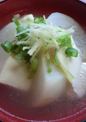 かぶと豆腐のスープ-レシピのメイン写真