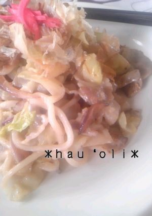 めんつゆマヨ♡簡単焼きうどん-レシピのメイン写真