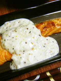 焼き鮭の玉ねぎソース-レシピのメイン写真