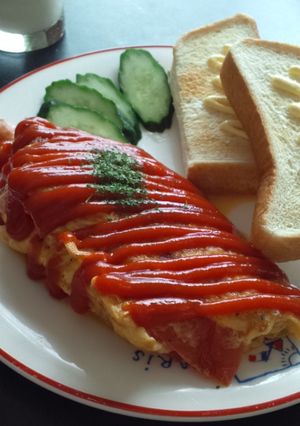 簡単すぐできる★トマトオムレツ-レシピのメイン写真