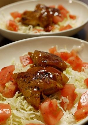 ケチャップ照り焼きチキン-レシピのメイン写真