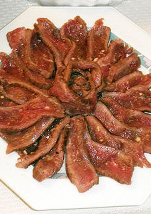安い牛肉でも美味しくできるビーフのたたき-レシピのメイン写真