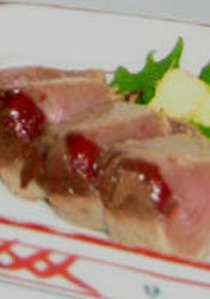 カツオのノニ造り-レシピのメイン写真