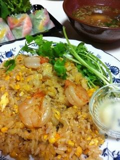 シンプルで美味しいタイ風エビ炒飯☆-レシピのメイン写真