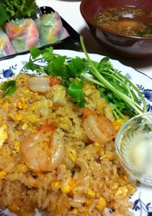 シンプルで美味しいタイ風エビ炒飯☆-レシピのメイン写真