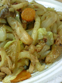 ポン酢でさっぱりツナ焼きうどん-レシピのメイン写真