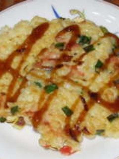 残りご飯でお好み焼き♪-レシピのメイン写真