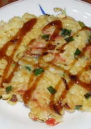 残りご飯でお好み焼き♪-レシピのメイン写真