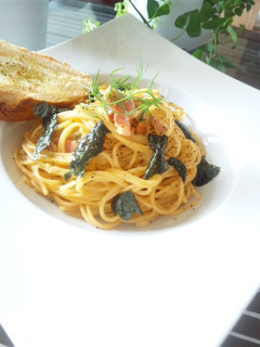 ウニのディルクリームパスタ-レシピのメイン写真
