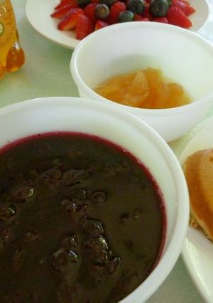 炊飯器でとっても簡単！ブルーベリージャム-レシピのメイン写真