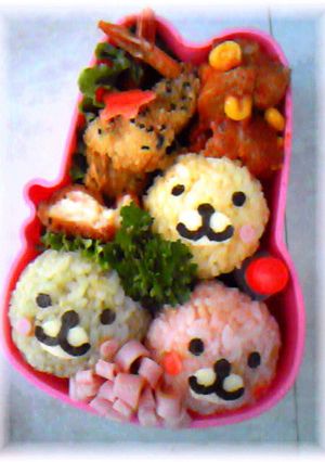 キャラ弁 ごまちゃん♪-レシピのメイン写真