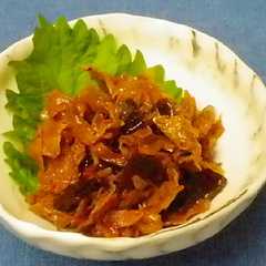 湯葉の佃煮　はし湯葉で-レシピのメイン写真