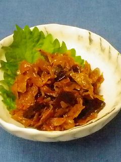 湯葉の佃煮 はし湯葉で-レシピのメイン写真