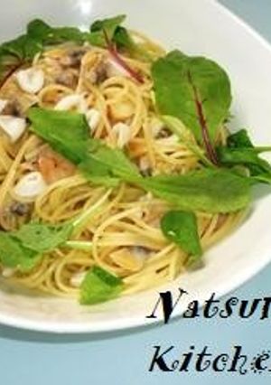 レモンで爽やかシーフードペペロンチーノ✿-レシピのメイン写真