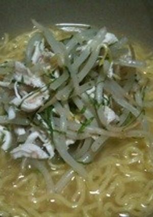 和風鳥ダシ塩ラーメン-レシピのメイン写真