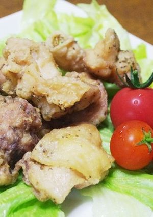 バジル風味♪鶏の塩唐揚げ-レシピのメイン写真