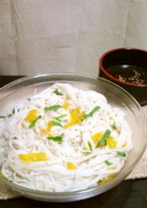 夏はさっぱり～冷やしそーめん～-レシピのメイン写真