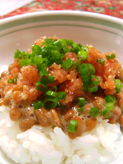 とろっと納豆たらこご飯-レシピのメイン写真