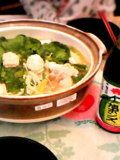 鶏鍋(〆はらーめんで)-レシピのメイン写真