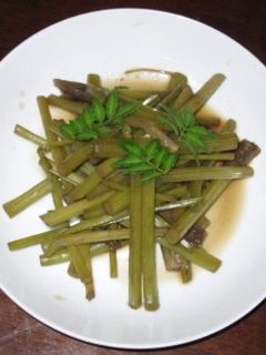 圧力鍋で作る♪蕗の煮物♪-レシピのメイン写真
