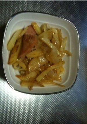 レンジで時短。ジャーマンポテト-レシピのメイン写真