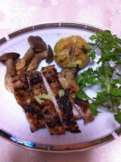 鶏肉の黒にんにく風味焼き-レシピのメイン写真