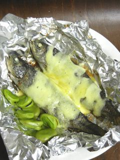 オーブントースターでイワナのチーズ焼き-レシピのメイン写真