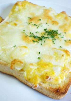 ツーンと美味い!!わさびマヨトースト-レシピのメイン写真