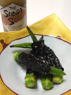 のり巻きオクラの焼き浸し-レシピのメイン写真