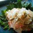 塩麹さんに感謝♪白身魚の納豆昆布和え。
