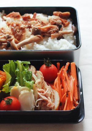 じゃがいもと茗荷のツナ和え 梅かつお風味-レシピのメイン写真