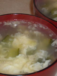 きゅうりと卵のスープ~中華味~-レシピのメイン写真