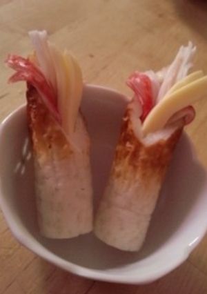 ちくわで手持ち花火-レシピのメイン写真