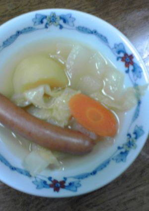ウインナーと野菜スープ-レシピのメイン写真