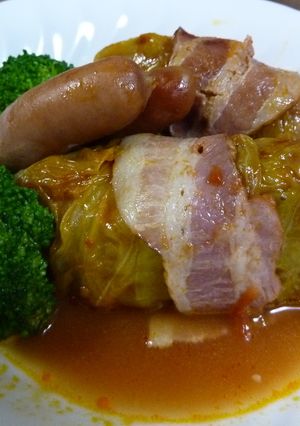 ロールキャベツ-レシピのメイン写真