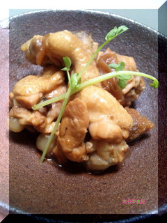 圧力鍋で♪ウチの梅煮(手羽元Ver.)-レシピのメイン写真