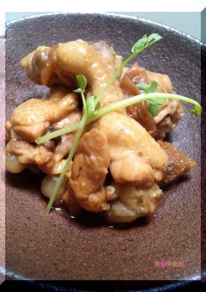 圧力鍋で♪ウチの梅煮(手羽元Ver.)-レシピのメイン写真