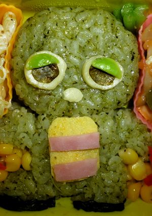 ★☆★ガチャピンのキャラ弁★☆★-レシピのメイン写真