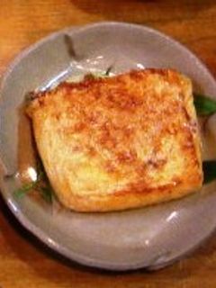 栃尾の油揚げの挟み焼き-レシピのメイン写真