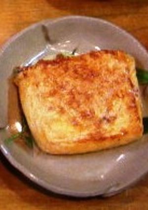 栃尾の油揚げの挟み焼き-レシピのメイン写真