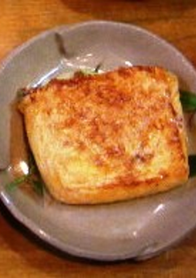 栃尾の油揚げの挟み焼き-レシピのメイン写真