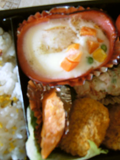 お弁当に♪カップinハムエッグ-レシピのメイン写真