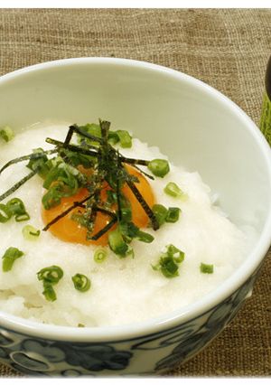 暑い日におすすめ、シンプルとろたまご飯-レシピのメイン写真