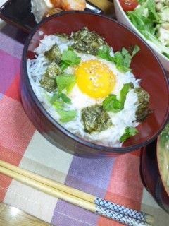 栄養満点☆しらす丼-レシピのメイン写真