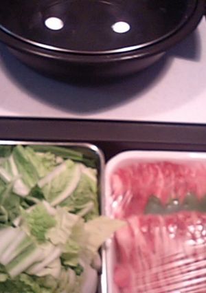 緑茶豚シャブ　-レシピのメイン写真